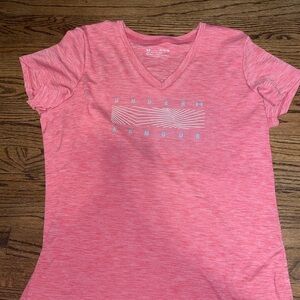Under Armour Pink Short Sleeve Tee